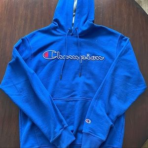 Champion Blue Hoodie